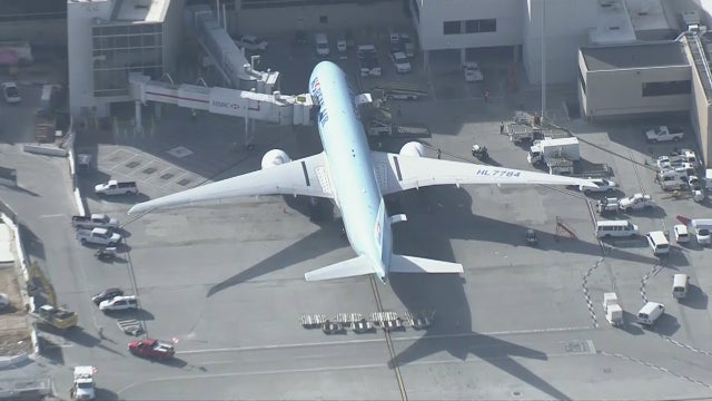 Korean flight diverted to LAX amid coronavirus concerns