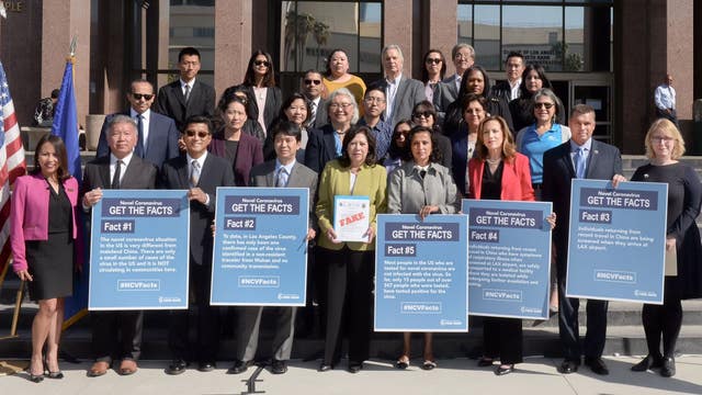 LA officials fear spread of anti-Asian racism fueled by coronavirus worries