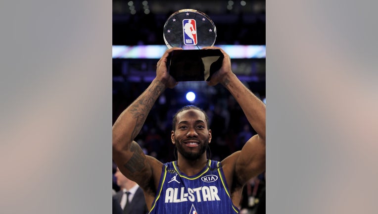 Kawhi Leonard wins Kobe Bryant All-Star MVP award in Team LeBron victory -  Sports Illustrated