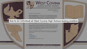 Individual at West Covina High tests positive for COVID-19, prompting district-wide school closures