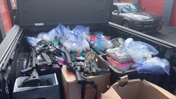 Authorities seize 2,669 pounds of methamphetamine from storage units in San Bernardino County