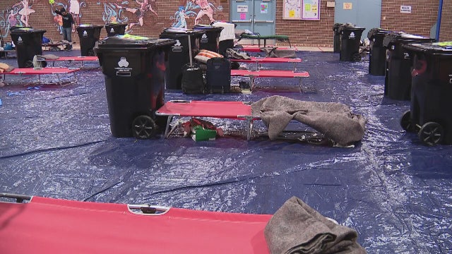 Los Angeles opens temporary homeless shelters during COVID-19 pandemic