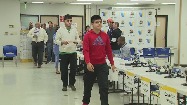 Some LA County residents taking advantage of around-the-clock voting