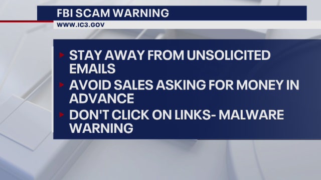 Be on the look out for those trying to sell you a COVID-19 cure