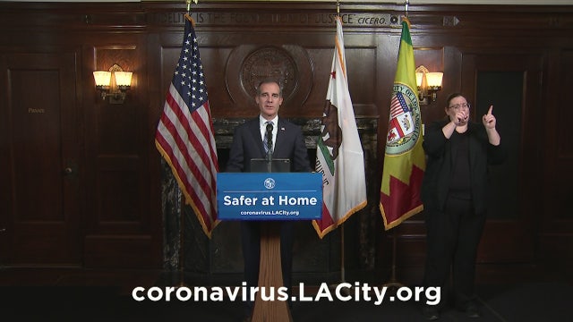 Garcetti tells city departments to take further actions against coronavirus