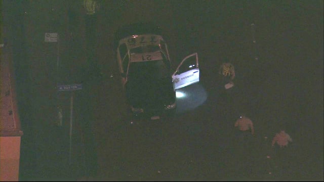 Sheriff's deputy strikes pedestrian with patrol car