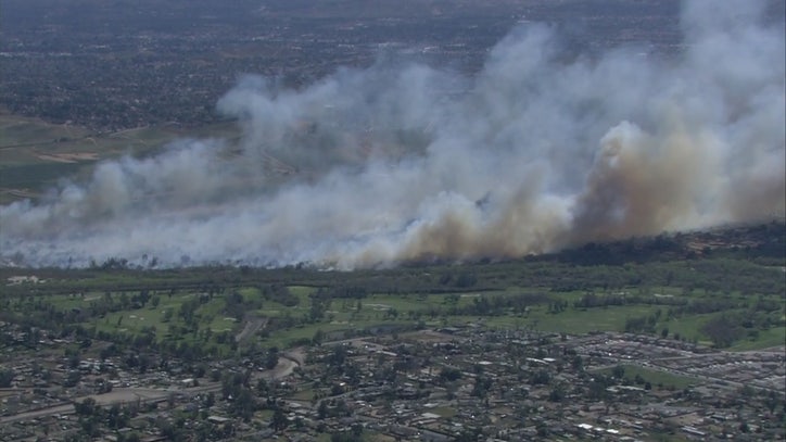 Mandatory evacuations issued after 'Mann Fire' ignites in Norco | FOX ...