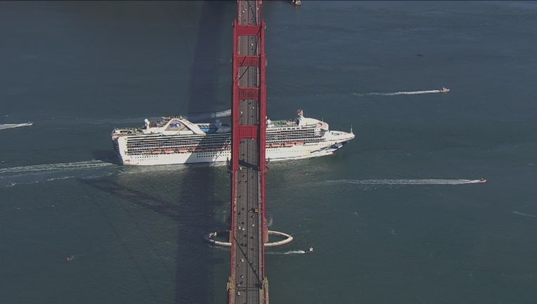 GRAND PRINCESS GGB MIDSPAN