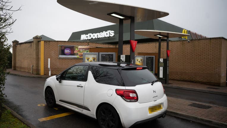 McDonalds Open For Drive-thru Orders Only During Coronavirus Pandemic