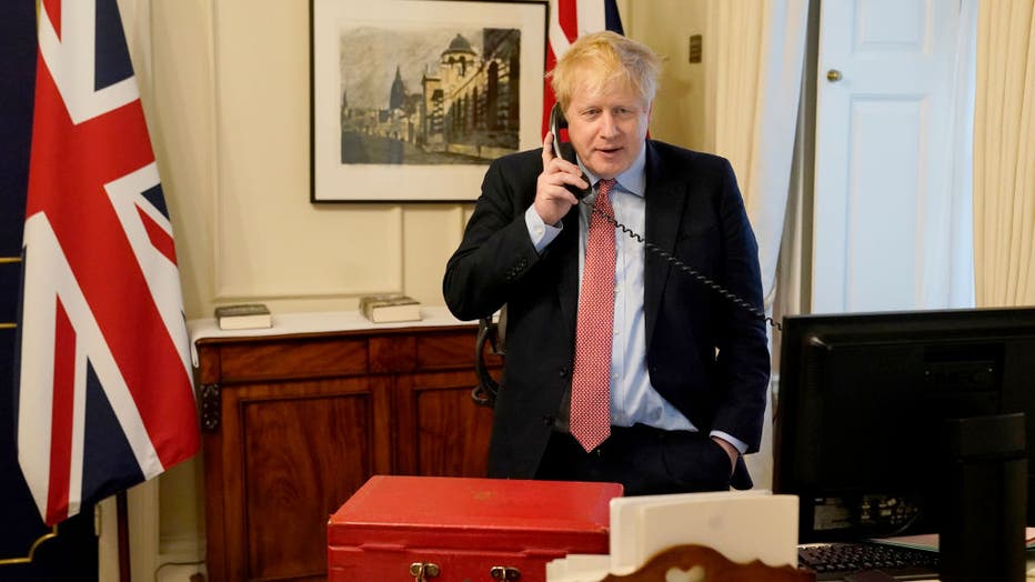 Boris Johnson Conducts Weekly Audience With Queen By Phone