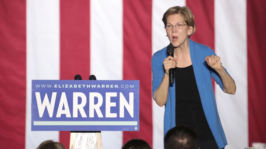 Democratic Presidential Candidate Elizabeth Warren Holds Super Tuesday Night Event In Detroit