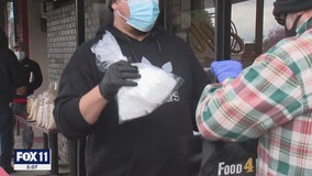 Local vegan taco shop sells 1.2 million masks in three days