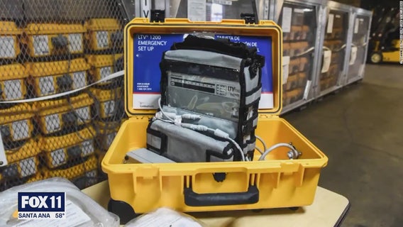 Newsom loans 500 ventilators to other states as Riverside County waits for ventilators