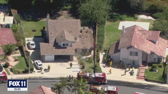 Fire in Walnut home leaves two people dead, three firefighters hurt