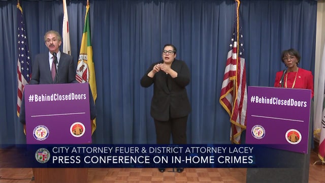 LA city, district attorney launches campaign to help victims of domestic abuse