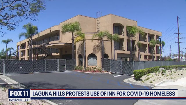 Laguna Hills sues to stop the housing of COVID-19 affected homeless people in local hotel