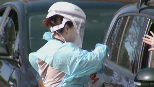 L.A. County opens new drive-thru coronavirus testing centers