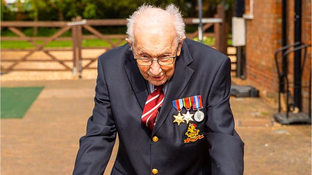 WWII veteran, age 99, raises millions for UK health service