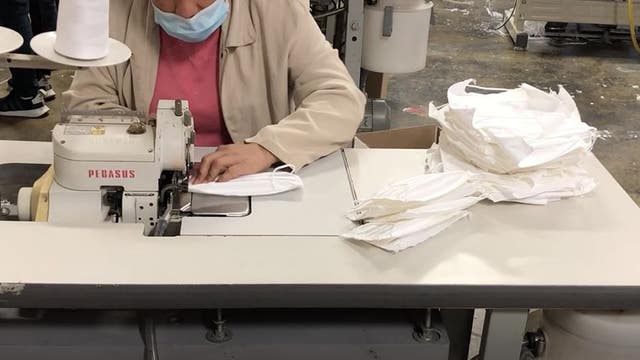 Local family business now making 10,000 masks per day to help during pandemic