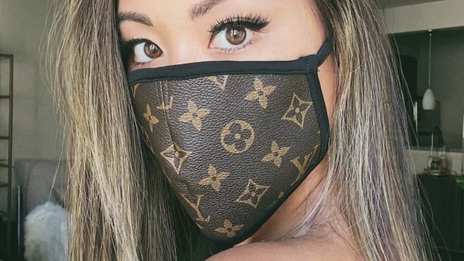 louis vuitton designer face mask