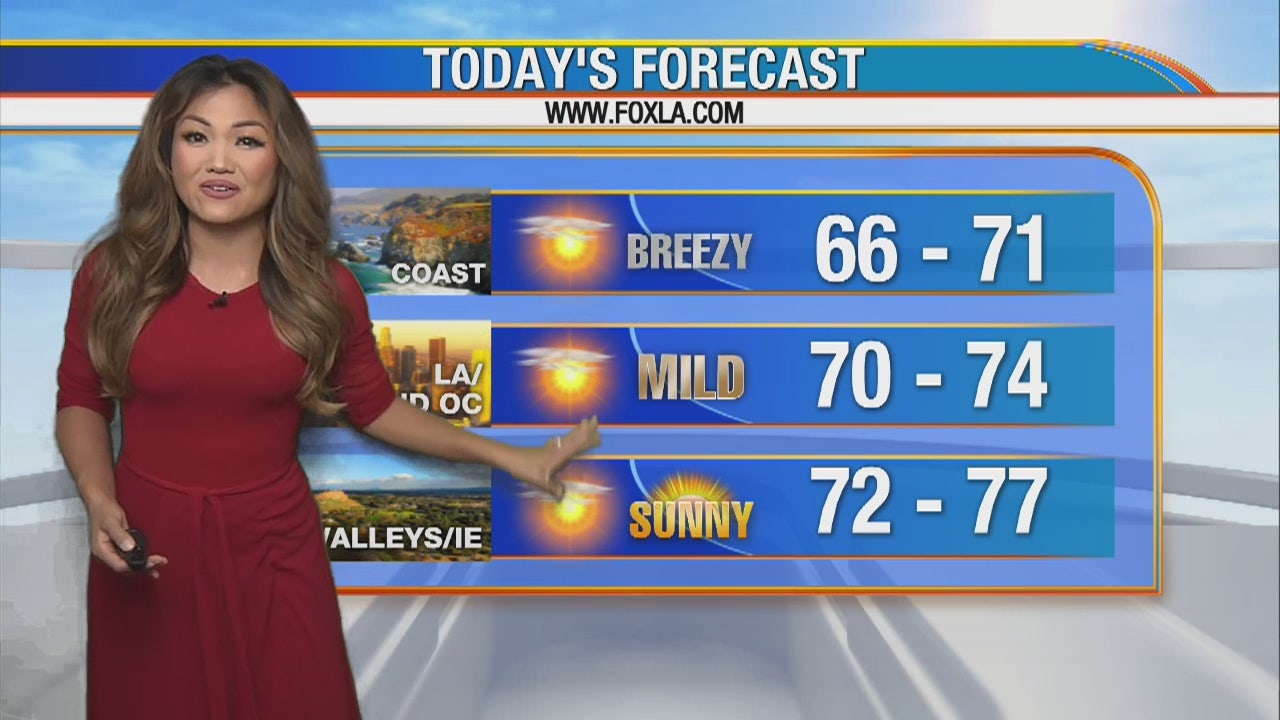 Weather Forecast for Wednesday, May 13 | FOX 11 Los Angeles