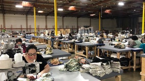 Heroes Among Us: Living Spaces repurposes manufacturing facility to make face masks