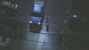 Pursuit ends in Santa Ana after suspect surrenders