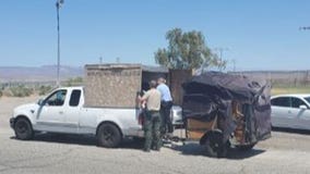 5 kids found in crate attached to truck with no ventilation, water, AC, while temps neared 100 degrees