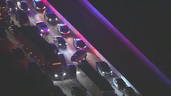 Suspect killed in officer-involved shooting on 60 Freeway in Monterey Park