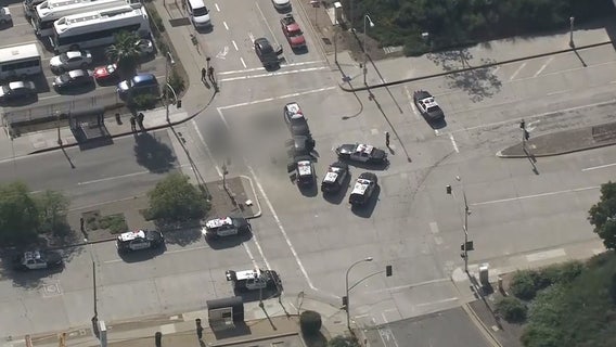 Pasadena pursuit ends in officer-involved shooting