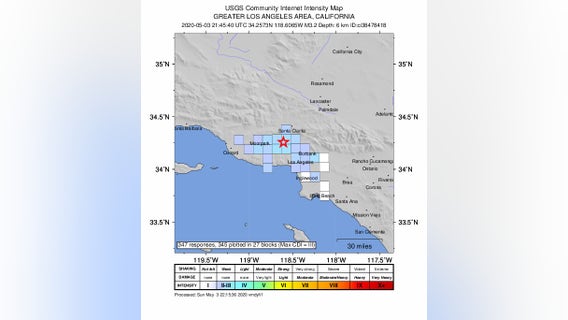 Second 3.2 earthquake jolts the Chatsworth area