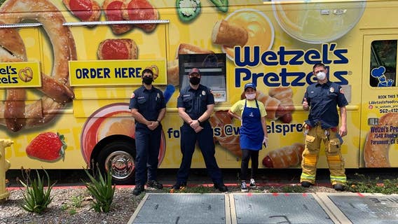 New Wetzel's Pretzel truck treks to coronavirus frontlines