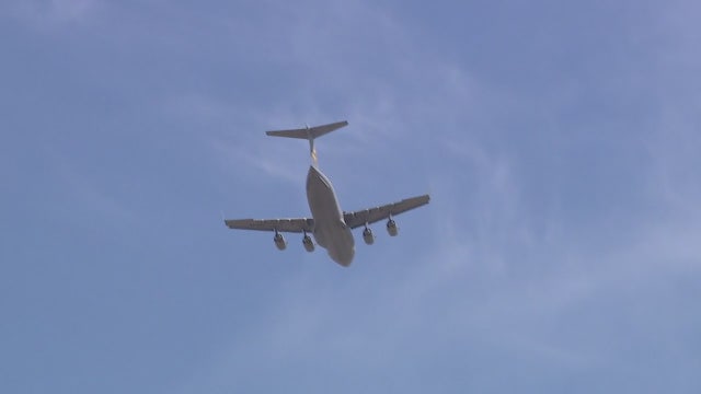 Flyovers to thank front-line workers in 'America Strong' mission