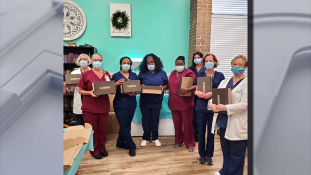 SoCal footwear company LAMO sends comfy shoes to nurses