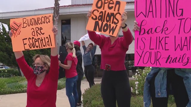 Nail salon owners hoping to reopen soon