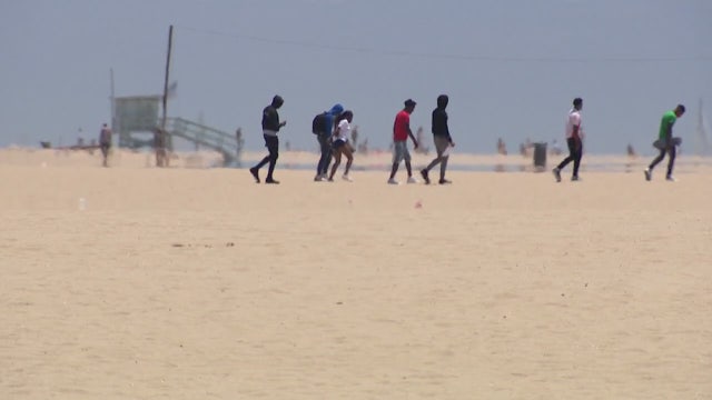 LA residents in joy as access to beaches and trails reopen