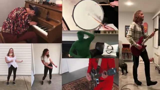 LA band taps at-home fans for music video