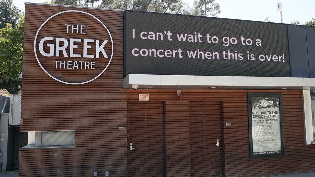 Greek Theatre cancels 2020 season due to pandemic
