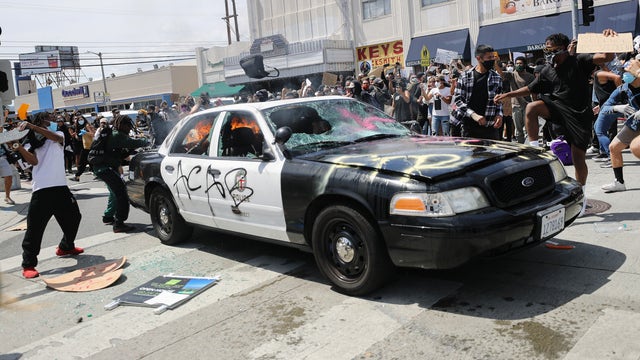 Countywide curfew issued after violent unrest throughout parts of LA