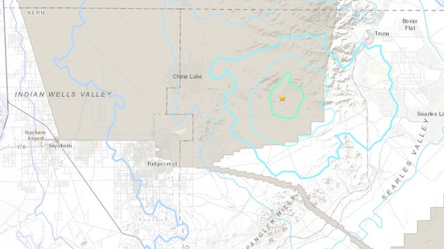 3.6-magnitude earthquake strikes near Ridgecrest area