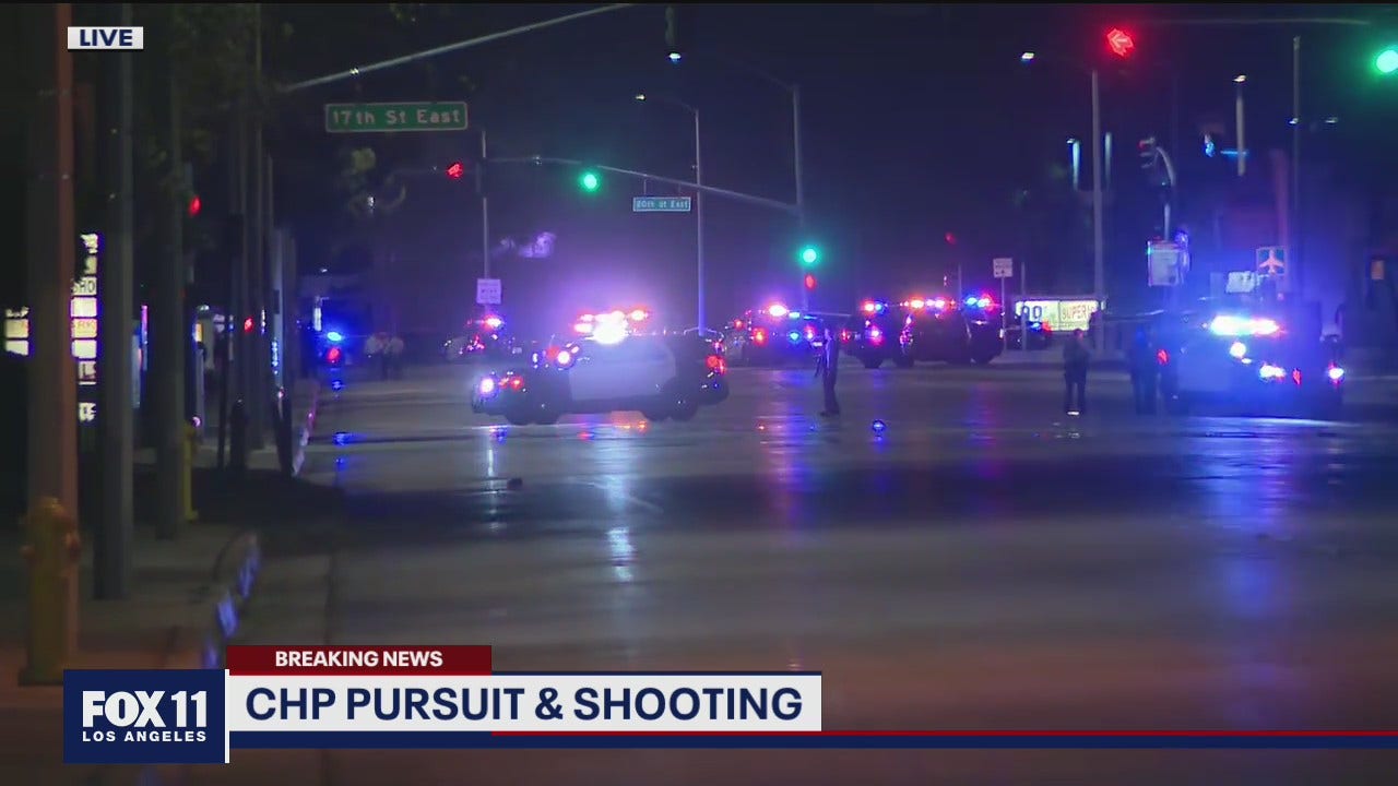 Palmdale pursuit ends in shooting FOX 11 Los Angeles