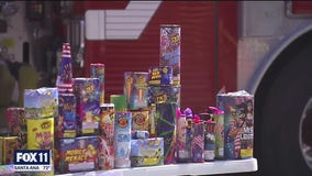 Police, fire agencies patrolling streets to stop illegal fireworks