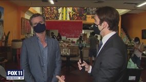 Governor Newsom met with community leaders, business owners in South LA