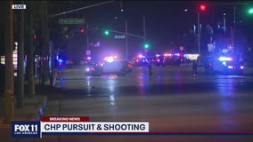 Palmdale pursuit ends in shooting