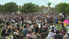 Peaceful protests, marches continue in Los Angeles and Orange counties