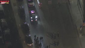 Suspect arrested after police pursuit ends near LAX
