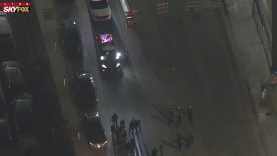 Suspect arrested after police pursuit ends near LAX