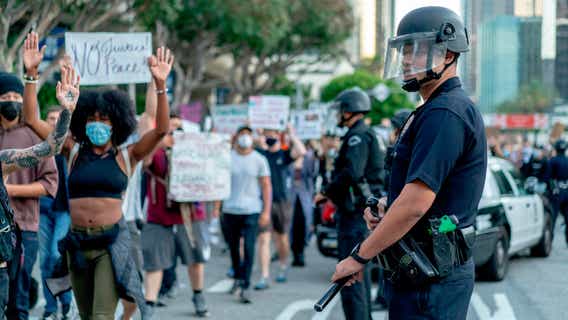 Motion seeks to replace LAPD officers with unarmed response teams to handle non-violent calls for service