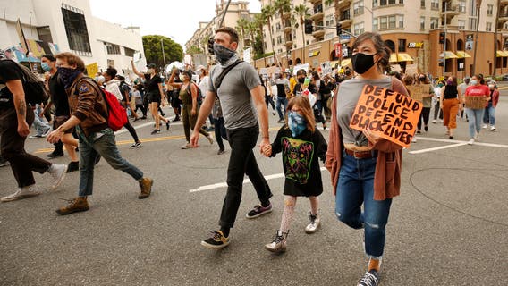 Activists call for an end To Los Angeles Unified School Police
