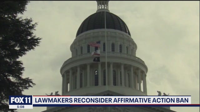 Repealing California's affirmative action ban